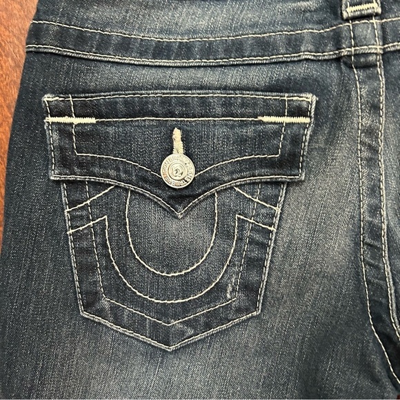 True Religion Women's Skinny Blue Jeans, Perfect for Wearing with Boots, Size 26 - Picture 9 of 16